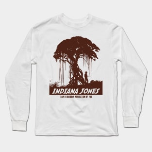 Indiana Jones Minimalist Long Sleeve T-Shirt